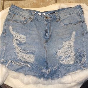 Jean shorts